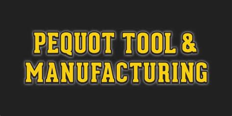 sheet metal processing company pequot mn|pequot tool & manufacturing.